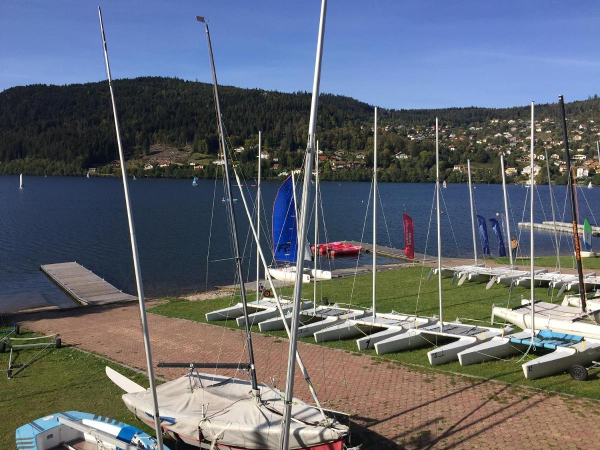 Chalet Le Flocon Bleu - Mauselaine Avec Vue Sur Le Lac De Gérardmer Exterior foto