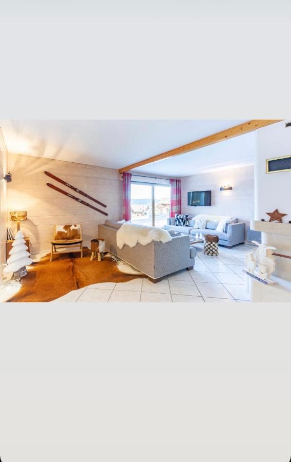 Chalet Le Flocon Bleu - Mauselaine Avec Vue Sur Le Lac De Gérardmer Exterior foto